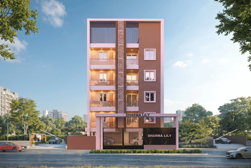 Dharma Lily Kalinganagar Bhubaneswar – 3 BHK Flats for Sale | JF Infrastructure